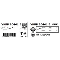 Brake Pad Set VKBP80441E SKF VKBP 80441 E OE Ref 425244 SKF