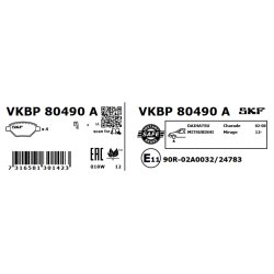 Brake Pad Set VKBP80490A SKF VKBP 80490 A OE Ref 04465B2030 SKF