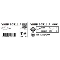 Brake Pad Set VKBP80511A SKF VKBP 80511 A OE Ref 4813008260 SKF