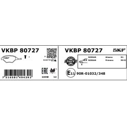 Brake Pad Set VKBP80727 SKF VKBP 80727 OE Ref 410602F025 SKF