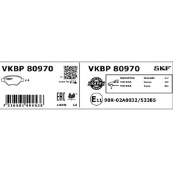 Brake Pad Set VKBP80970 SKF VKBP 80970 OE Ref 04465B1360 SKF