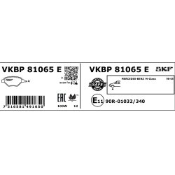 Brake Pad Set VKBP81065E SKF VKBP 81065 E OE Ref 1634200020 SKF