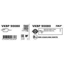 Brake Pad Set VKBP90080 SKF VKBP 90080 OE Ref 4474200120 SKF