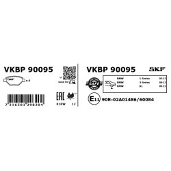 Brake Pad Set VKBP90095 SKF VKBP 90095 OE Ref 34121288891 SKF