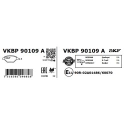 Brake Pad Set VKBP90109A SKF VKBP 90109 A OE Ref D40604CA0A SKF