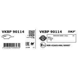Brake Pad Set VKBP90114 SKF VKBP 90114 OE Ref 0054200720 SKF