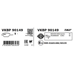 Brake Pad Set VKBP90149 SKF VKBP 90149 OE Ref 0044208120 SKF
