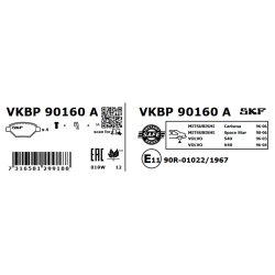 Brake Pad Set VKBP90160A SKF VKBP 90160 A OE Ref M620770 SKF