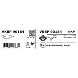 Brake Pad Set VKBP90184 SKF VKBP 90184 OE Ref 34211503077 SKF