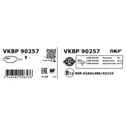 Brake Pad Set VKBP90257 SKF VKBP 90257 OE Ref 5H322C562BA SKF