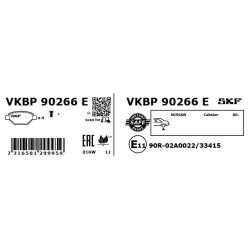 Brake Pad Set VKBP90266E SKF VKBP 90266 E OE Ref D4060MA000 SKF
