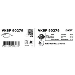 Brake Pad Set VKBP90279 SKF VKBP 90279 OE Ref 34211162862 SKF