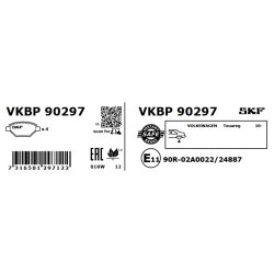 Brake Pad Set VKBP90297 SKF VKBP 90297 OE Ref 95835293900 SKF