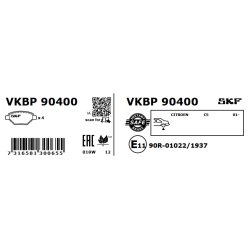 Brake Pad Set VKBP90400 SKF VKBP 90400 OE Ref 1617257280 SKF