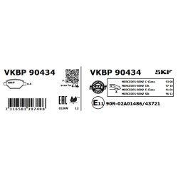 Brake Pad Set VKBP90434 SKF VKBP 90434 OE Ref 05139902AA SKF