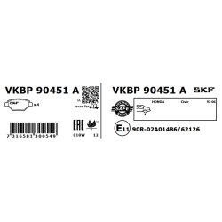 Brake Pad Set VKBP90451A SKF VKBP 90451 A OE Ref 5580057L50 SKF