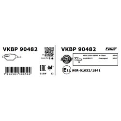 Brake Pad Set VKBP90482 SKF VKBP 90482 OE Ref 1634200720 SKF