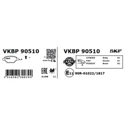 Brake Pad Set VKBP90510 SKF VKBP 90510 OE Ref 1617281780 SKF