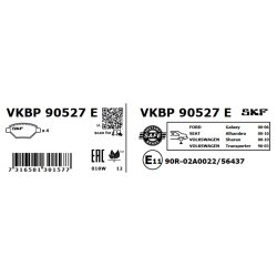 Brake Pad Set VKBP90527E SKF VKBP 90527 E OE Ref 5M212M008BB SKF
