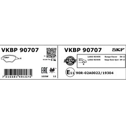 Brake Pad Set VKBP90707 SKF VKBP 90707 OE Ref LR015577 SKF