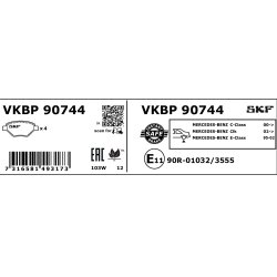 Brake Pad Set VKBP90744 SKF VKBP 90744 OE Ref 0024205220 SKF
