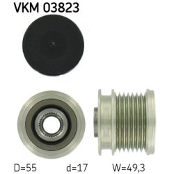 Alternator Freewheel Clutch VKM03823 SKF VKM 03823 OE Ref 6261500060