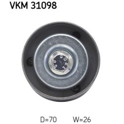 V ribbed Belt Deflection guide Pulley VKM31098 SKF VKM 31098 OE Ref 03C145276B SKF