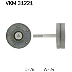 V ribbed Belt Deflection guide Pulley VKM31221 SKF VKM 31221 OE Ref 03D145276A