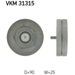 V ribbed Belt Deflection guide Pulley VKM31315 SKF VKM 31315 OE Ref 06H903341C