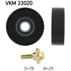 V ribbed Belt Deflection guide Pulley VKM33020 SKF VKM 33020 OE Ref 575160