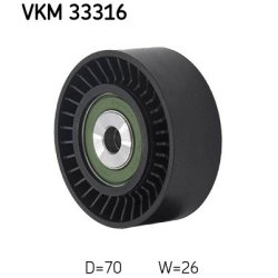 V ribbed Belt Deflection guide Pulley VKM33316 SKF VKM 33316 OE Ref 1616897480