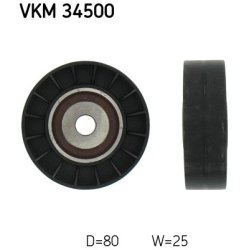 V ribbed Belt Deflection guide Pulley VKM34500 SKF VKM 34500 OE Ref 4029930