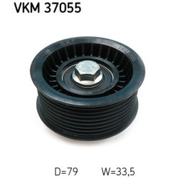 V ribbed Belt Deflection guide Pulley VKM37055 SKF VKM 37055 OE Ref C2D21152