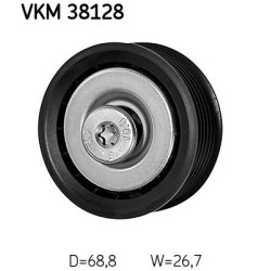 V ribbed Belt Deflection guide Pulley VKM38128 SKF VKM 38128 OE Ref 6512000670