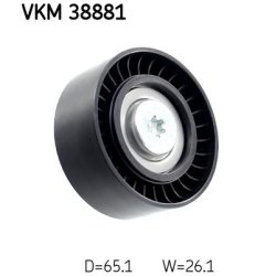 V ribbed Belt Deflection guide Pulley VKM38881 SKF VKM 38881 OE Ref 11287649968