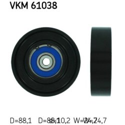 V ribbed Belt Deflection guide Pulley VKM61038 SKF VKM 61038 OE Ref 884410D010