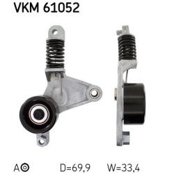 V ribbed Belt Belt Tensioner VKM61052 SKF VKM 61052 OE Ref 166200H020