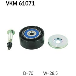 V ribbed Belt Deflection guide Pulley VKM61071 SKF VKM 61071 OE Ref 884400K380