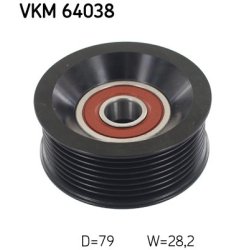 V ribbed Belt Deflection guide Pulley VKM64038 SKF VKM 64038 OE Ref RF5C15940A