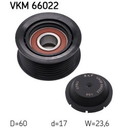 V ribbed Belt Deflection guide Pulley VKM66022 SKF VKM 66022 OE Ref 9513167J00