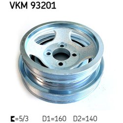 Crankshaft Belt Pulley VKM93201 SKF VKM 93201 OE Ref 55182506