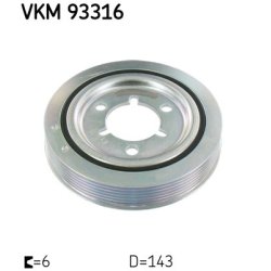 Crankshaft Belt Pulley VKM93316 SKF VKM 93316 OE Ref 0515P1