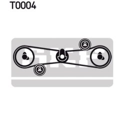 Timing Belt Kit VKMA02500 SKF VKMA 02500 OE Ref 102501