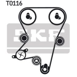 Timing Belt Kit VKMA05222 SKF VKMA 05222 OE Ref 1606191