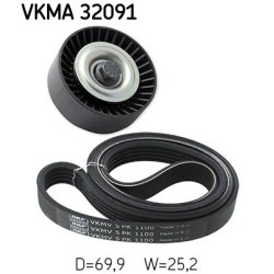 V ribbed Belt Set VKMA32091 SKF VKMA 32091 OE Ref 6453CE