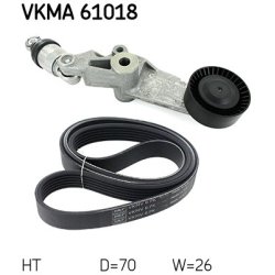 V ribbed Belt Set VKMA61018 SKF VKMA 61018 OE Ref 31179R0A005