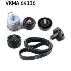 V ribbed Belt Set VKMA64136 SKF VKMA 64136 OE Ref 12636138