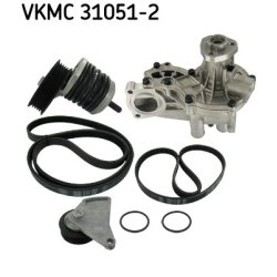 Water Pump + V ribbed Belt Kit VKMC31051 2 SKF VKMC 31051-2 OE Ref 46542303 SKF