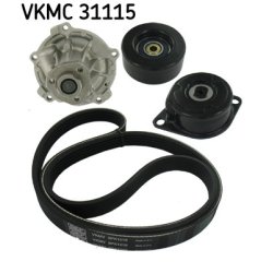 Water Pump + V ribbed Belt Kit VKMC31115 SKF VKMC 31115 OE Ref 55230394
