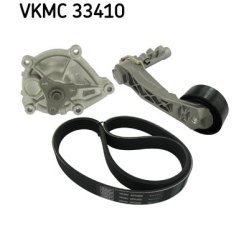 Water Pump + V ribbed Belt Kit VKMC33410 SKF VKMC 33410 OE Ref 038903137G